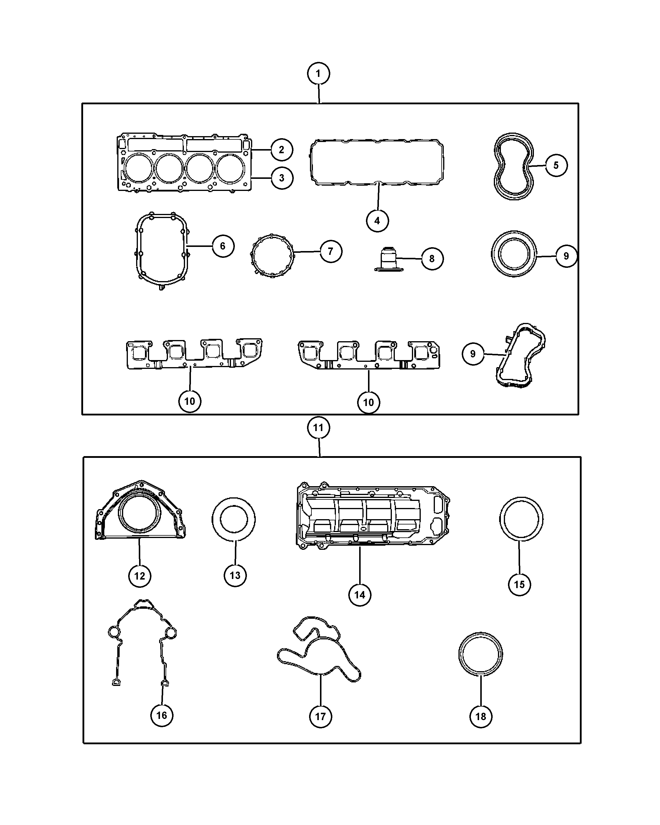 FCA 5139 933AB - Garnitura, distributie aaoparts.ro