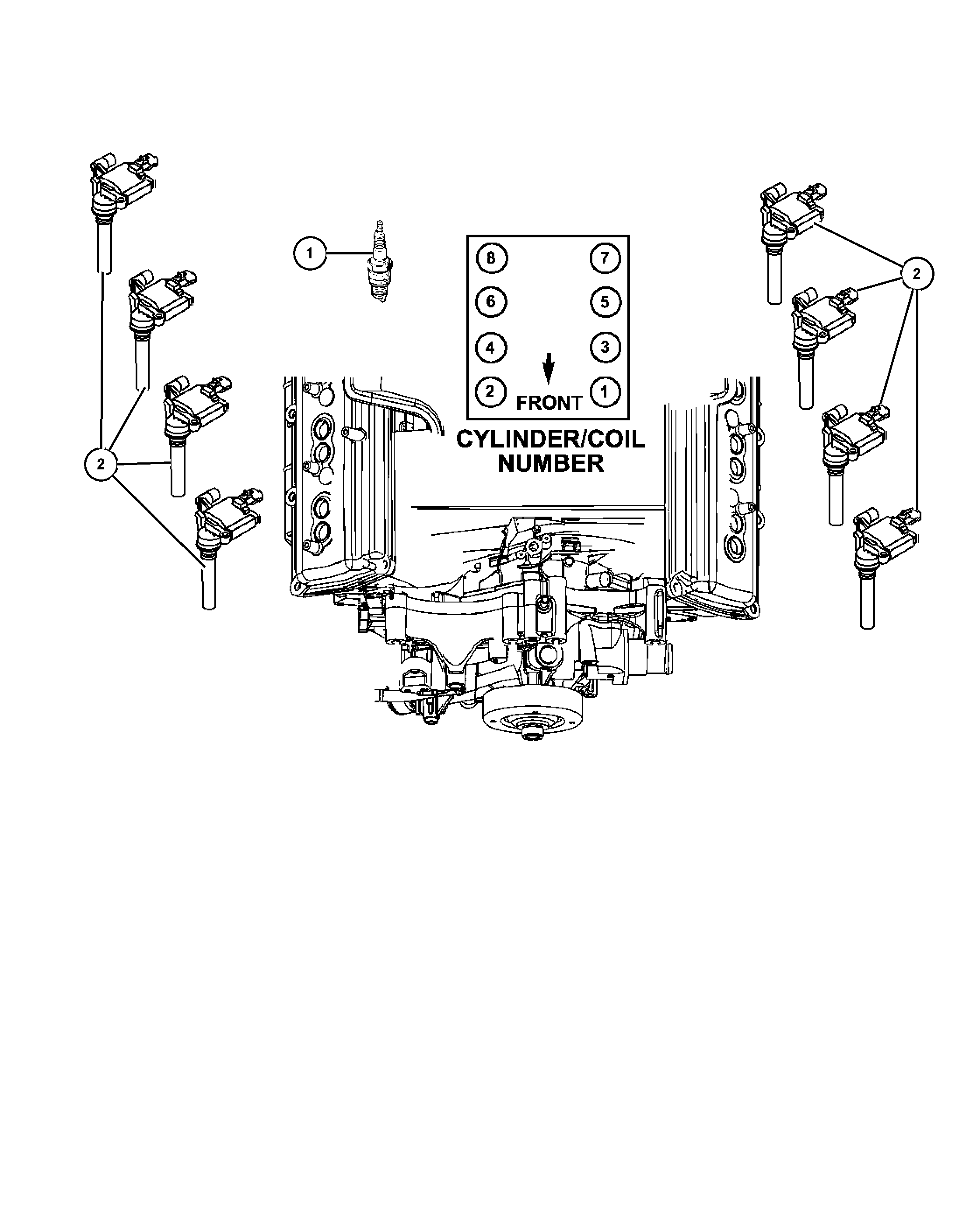 FCA 56029 129AB - Bobina de inductie aaoparts.ro