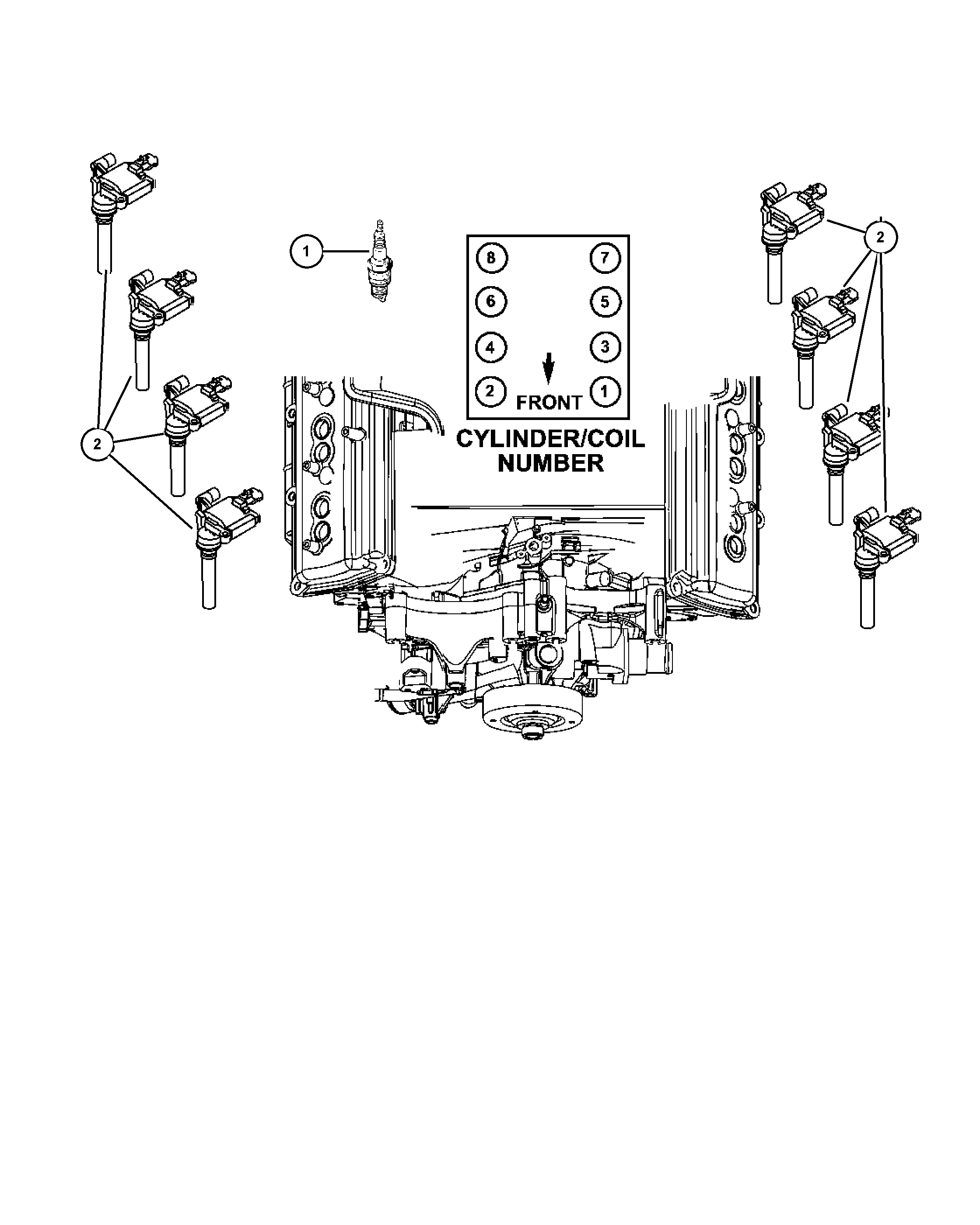 FCA 56029 129AA - Bobina de inductie aaoparts.ro