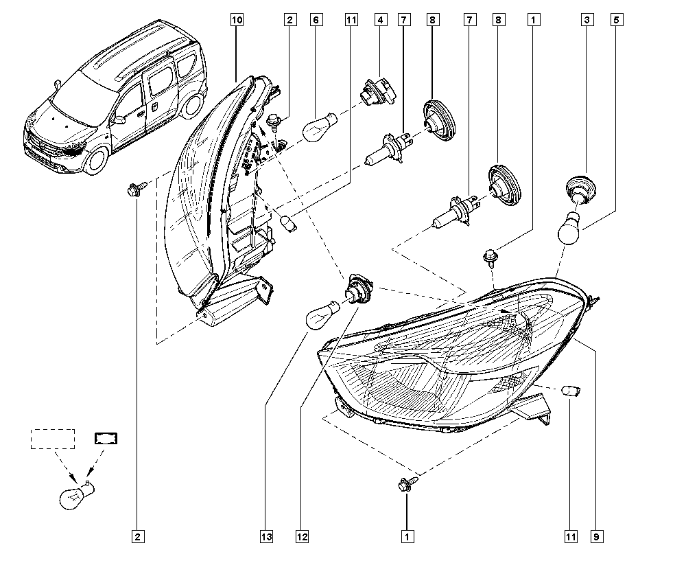 VALEO 044775 - Far aaoparts.ro