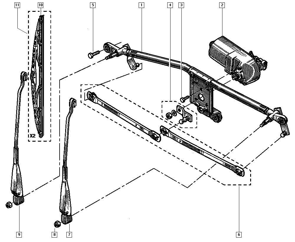 HELLA 9XW 178 878-201 - Lamela stergator aaoparts.ro