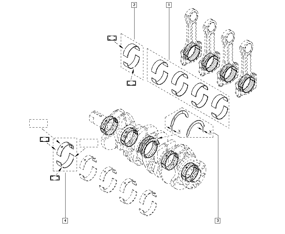 RENAULT 7701476739 - Cuzineti biela aaoparts.ro