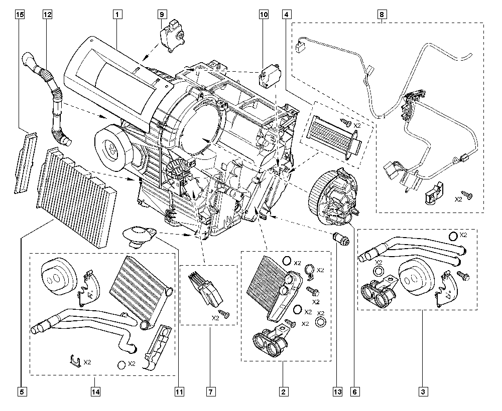 RENAULT 77 01 064 235 - Filtru, aer habitaclu aaoparts.ro