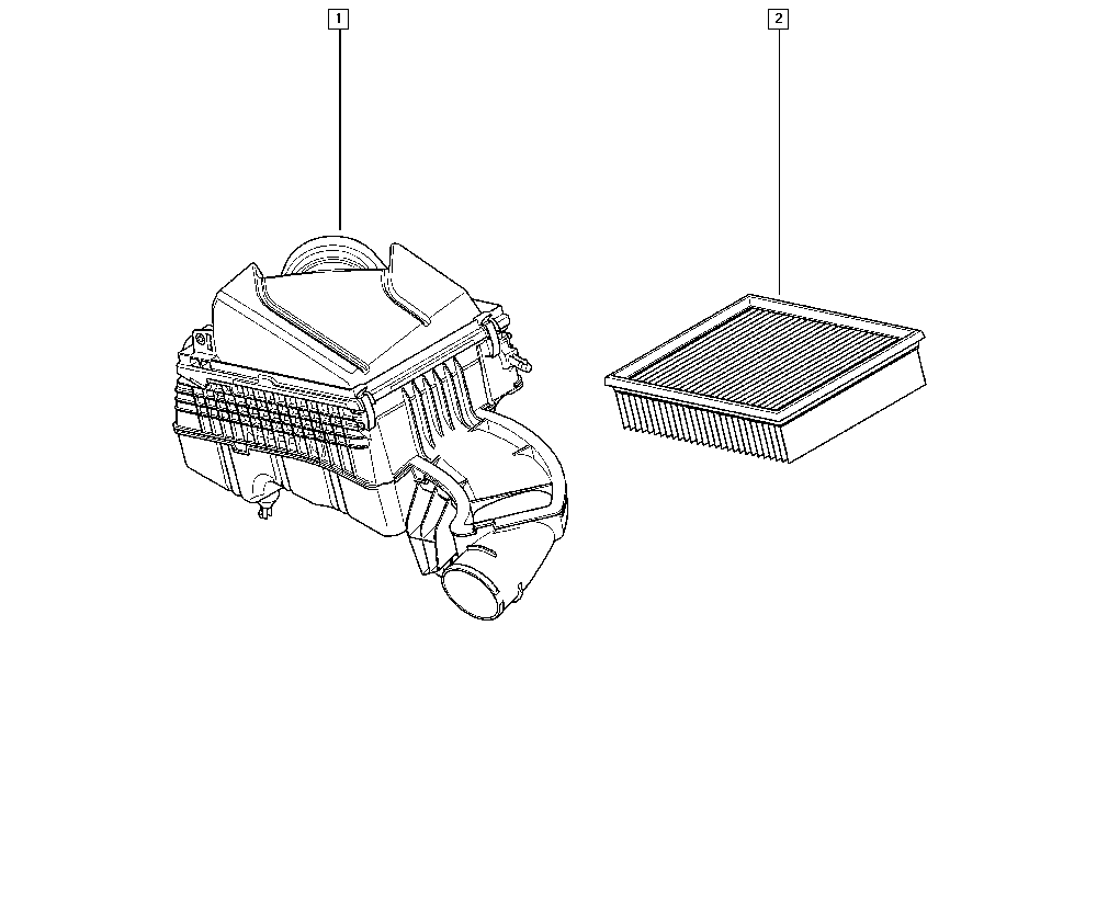 RENAULT 82 00 792 661 - Filtru aer aaoparts.ro