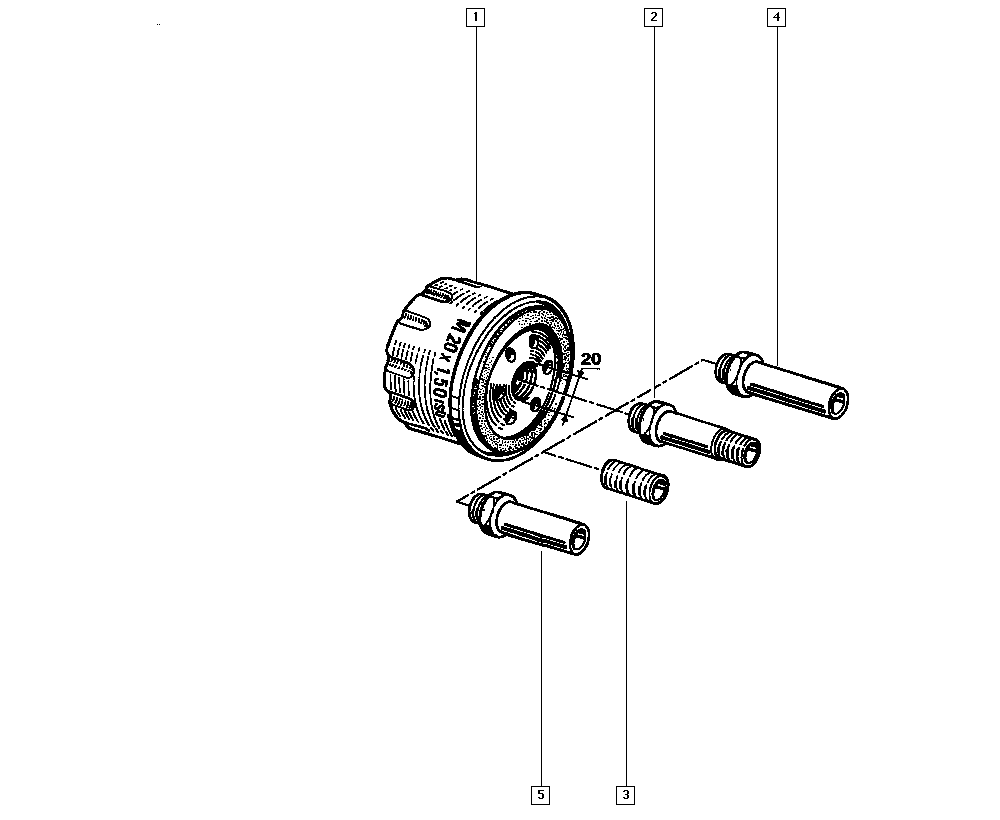 RENAULT 82 00 768 927 - Filtru ulei aaoparts.ro
