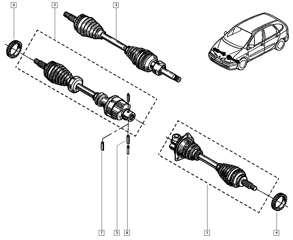 RENAULT 7700112116 - Planetara aaoparts.ro