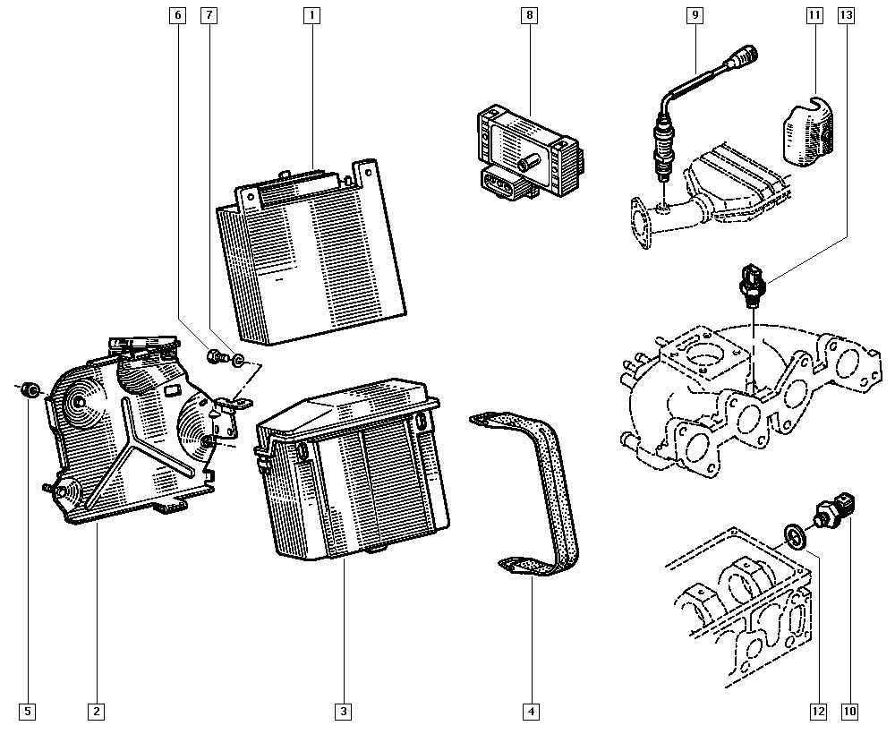 RENAULT 77 00 854 148 - Sonda Lambda aaoparts.ro