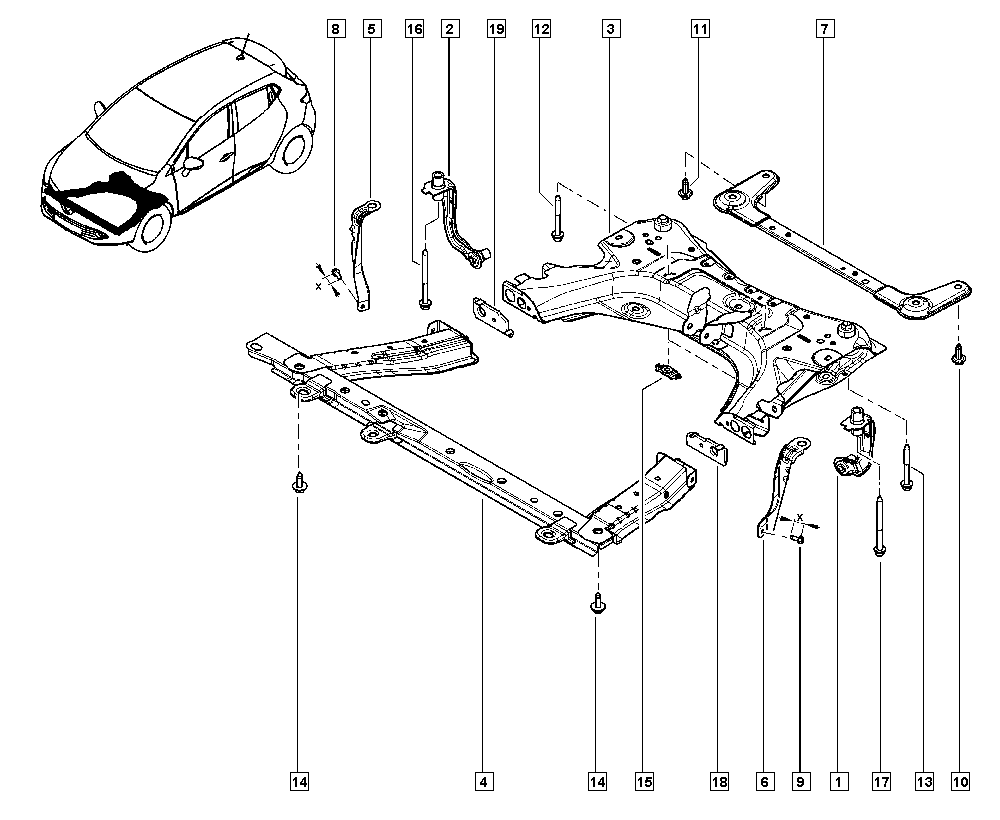 RENAULT 544F04040R - Amortizor aaoparts.ro