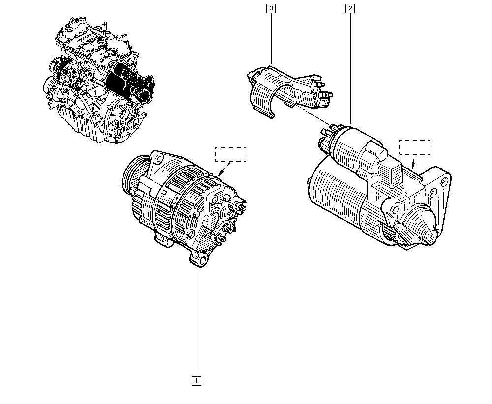 RENAULT 8200792969 - Starter aaoparts.ro