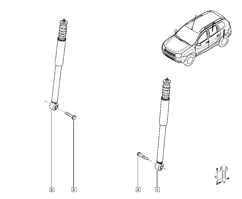 SACHS 315 362 - Amortizor aaoparts.ro