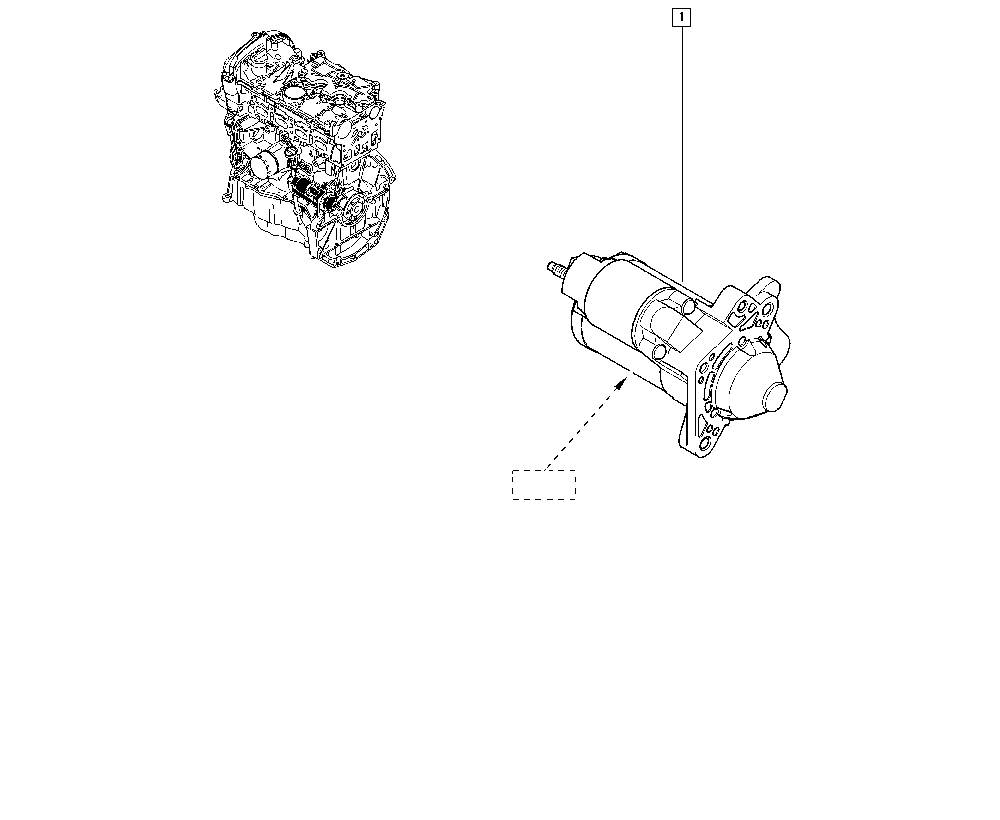 DACIA 82 00 584 664 - Starter aaoparts.ro