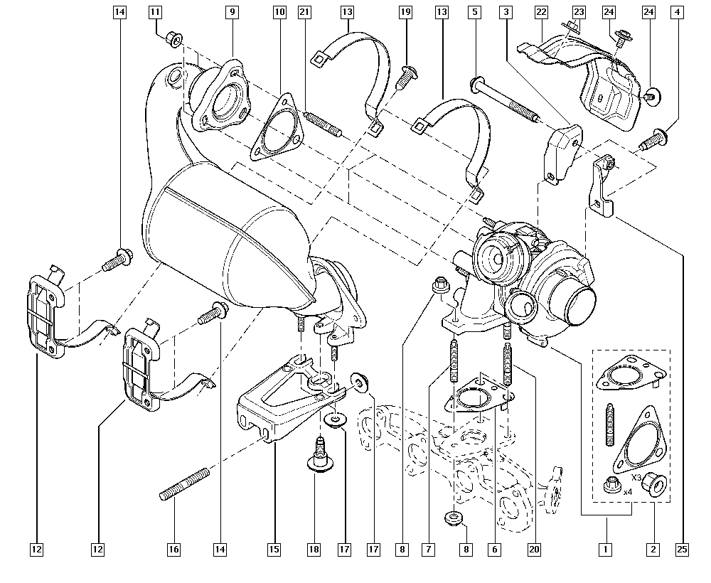 RENAULT 7701477853 - Compresor,sistem de supraalimentare aaoparts.ro