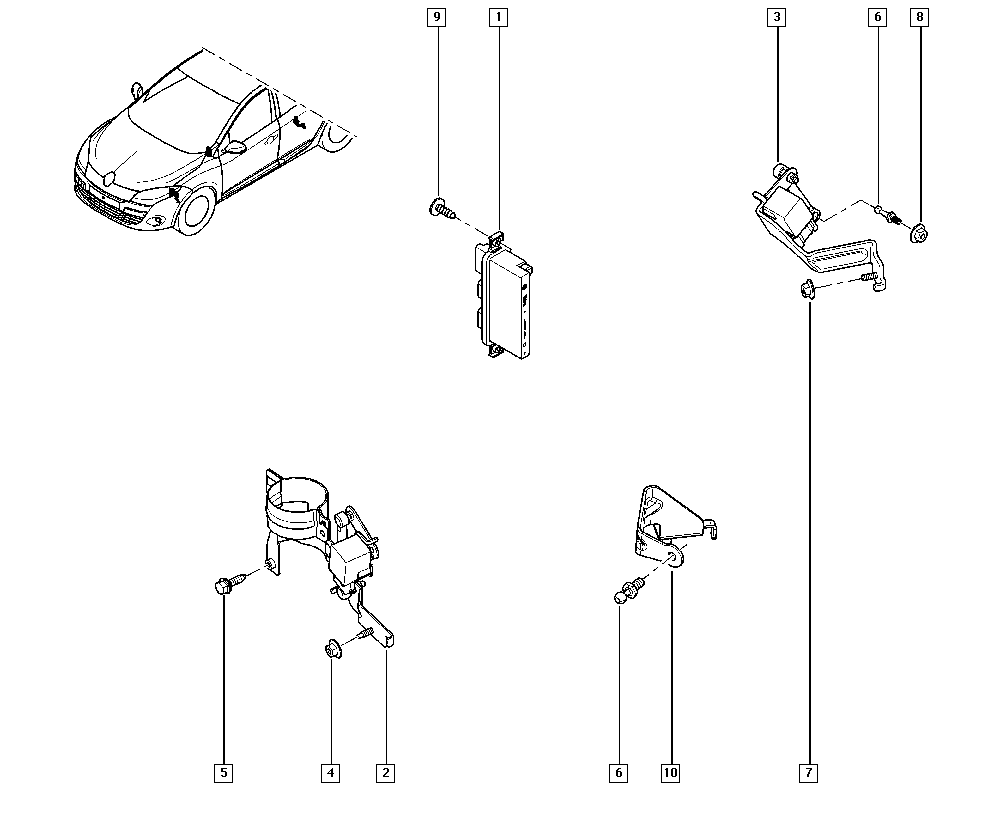 Esen SKV 59SKV001 - Unitate de control,lumini aaoparts.ro
