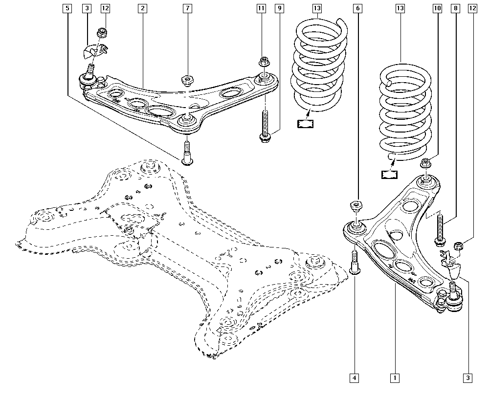 Delphi TC2462 - Brat, suspensie roata aaoparts.ro
