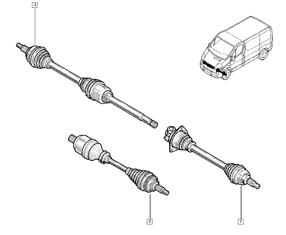 RENAULT 391016100R - Planetara aaoparts.ro