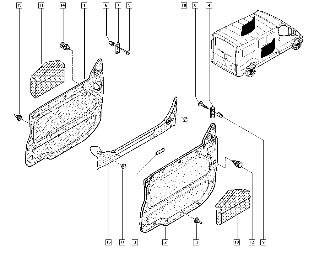 RENAULT 77 01 050 734 - Clip aaoparts.ro