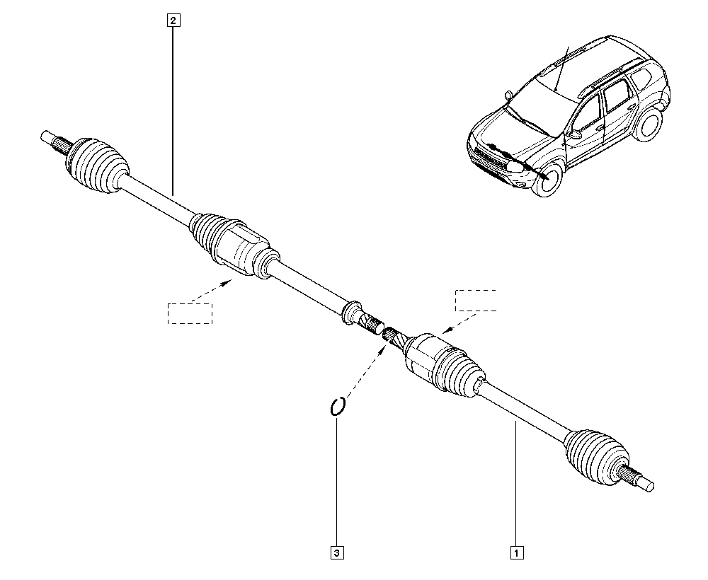 RENAULT 39 10 098 82R - Planetara aaoparts.ro