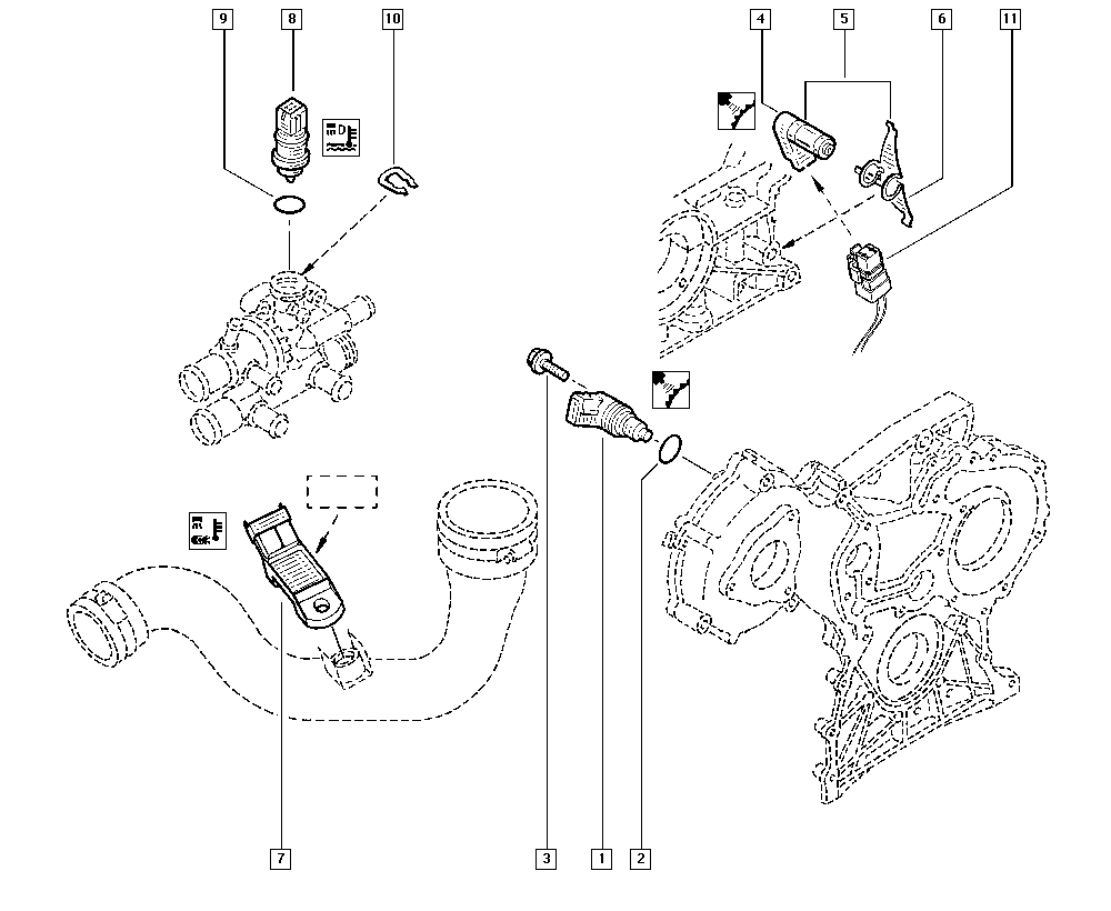Vemo V40-72-0420 - Senzor,temperatura lichid de racire aaoparts.ro