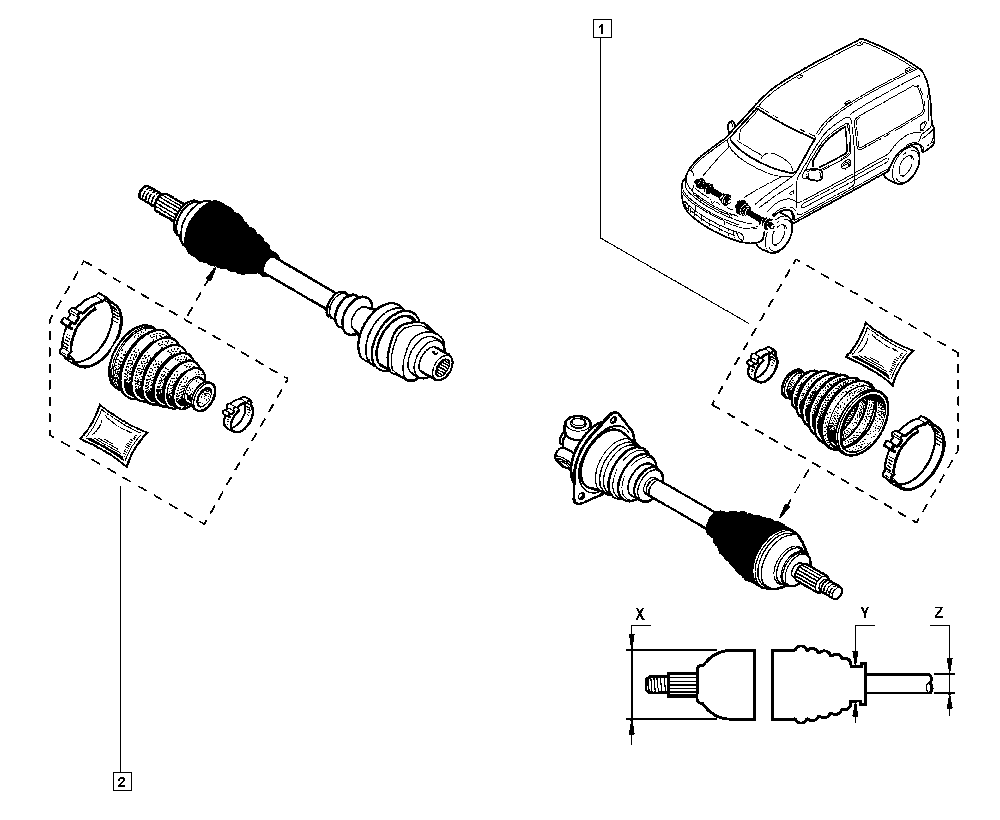 Metelli 13-0260 - Burduf cauciuc, articulatie planetara aaoparts.ro