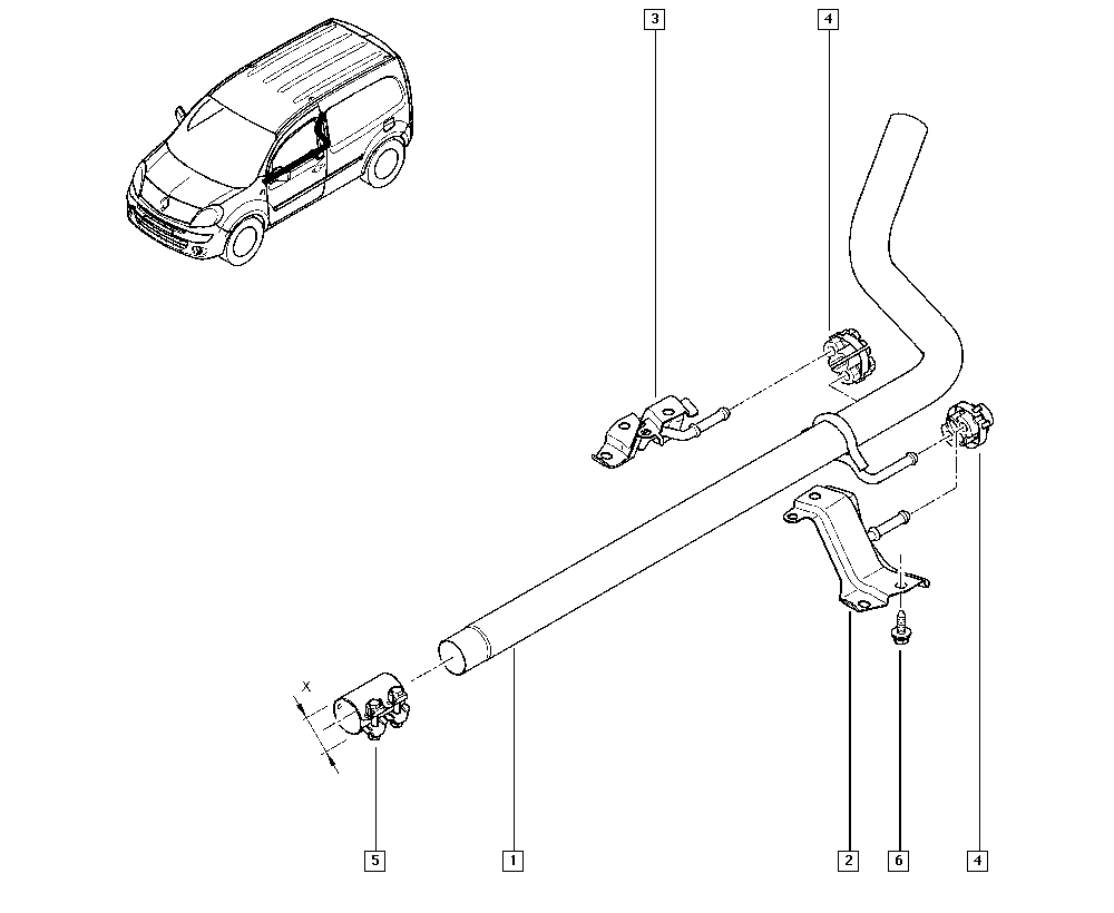 Bosal 255-394 - Suport, toba esapament aaoparts.ro
