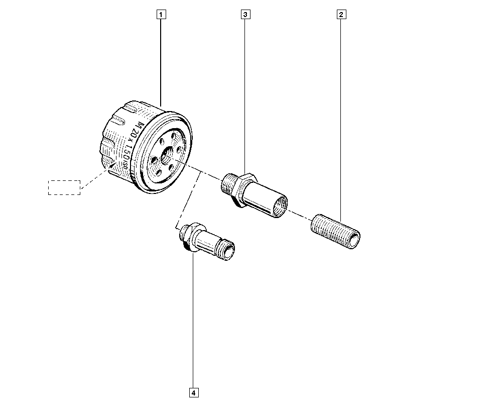 RENAULT 8200768913 - Filtru ulei aaoparts.ro