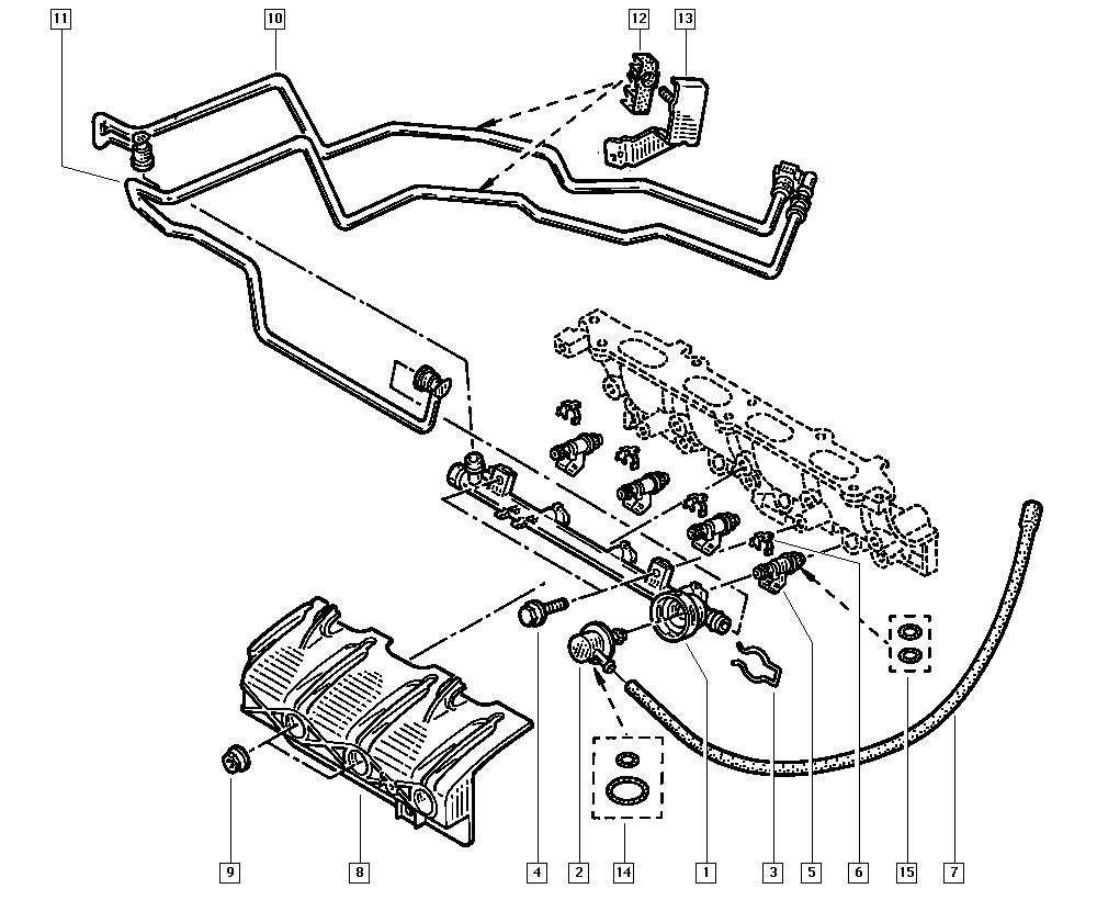 DACIA 7701206043 - Inel etansare, injector aaoparts.ro
