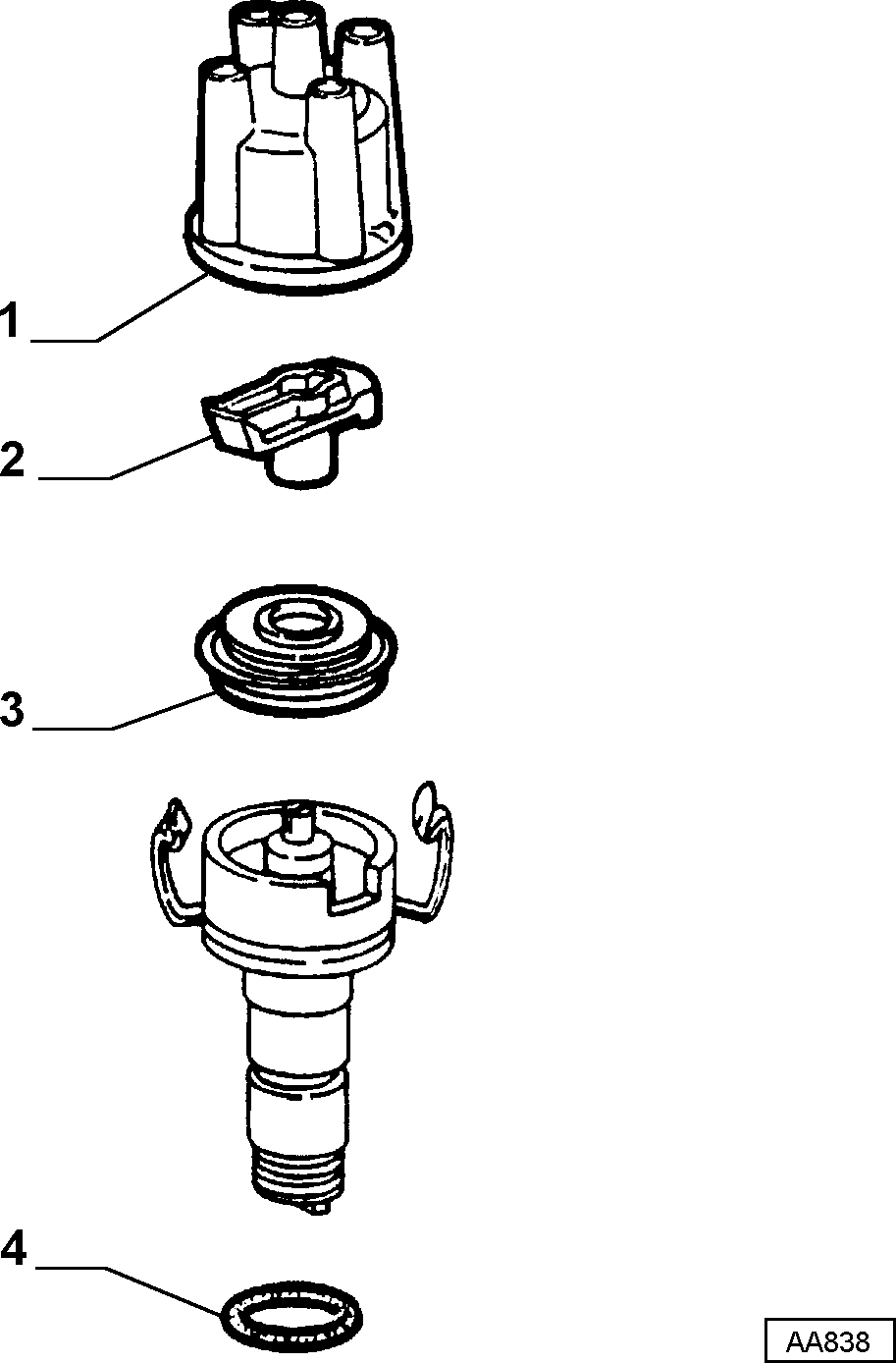 FCA 60801306 - Capac distribuitor aaoparts.ro