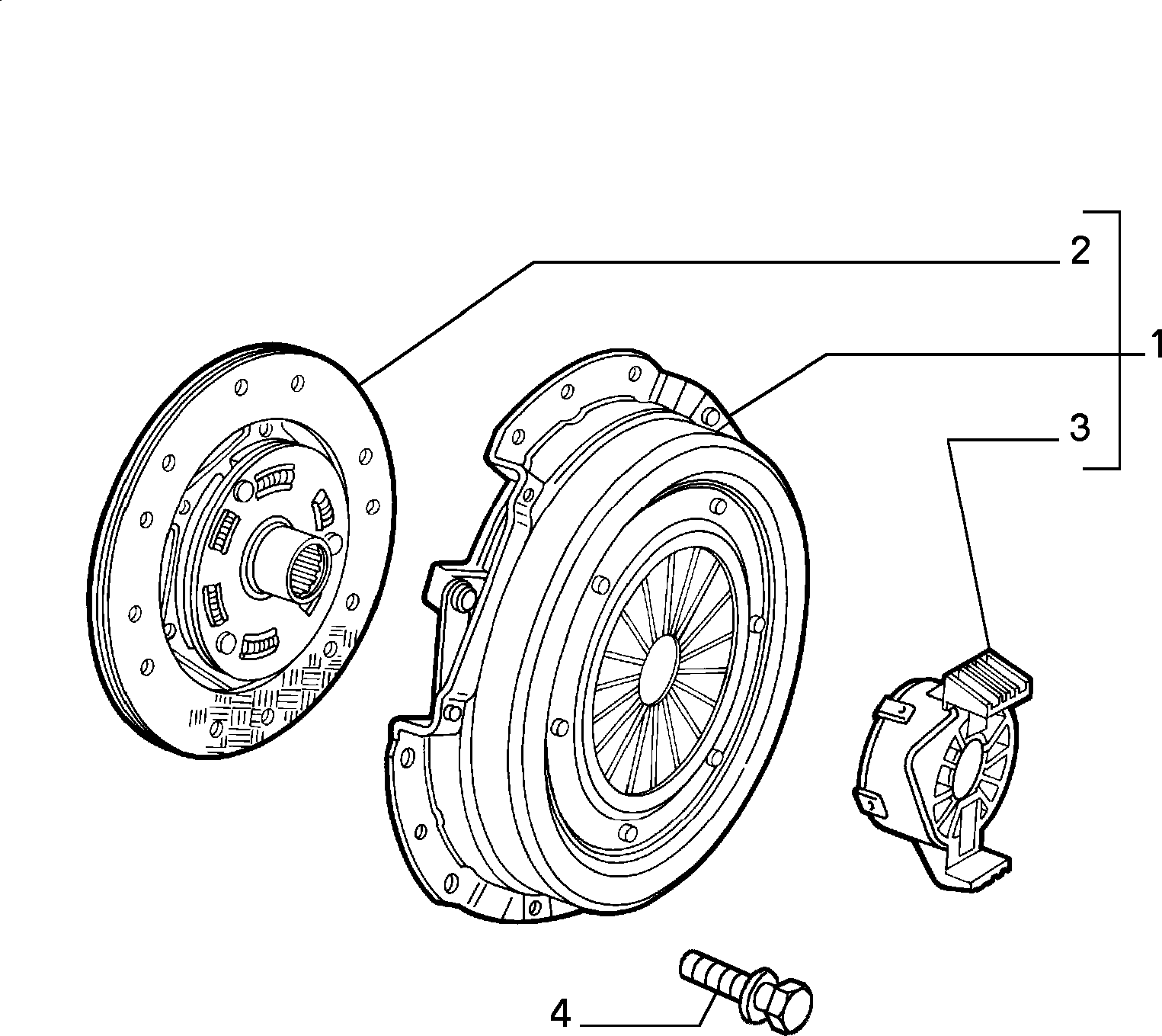 Alfa Romeo 60816363 - Set ambreiaj aaoparts.ro