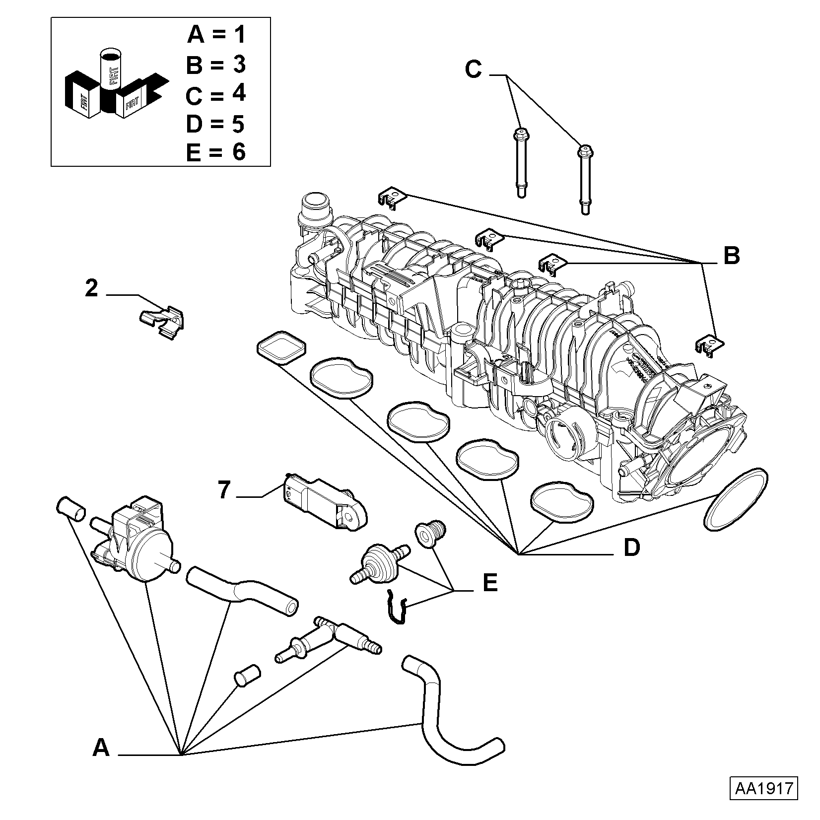 FCA 55219295 - Senzor,presiune supraalimentare aaoparts.ro