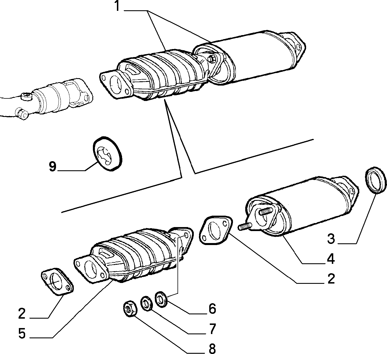FCA 60573784 - Cuzinet, stabilizator aaoparts.ro