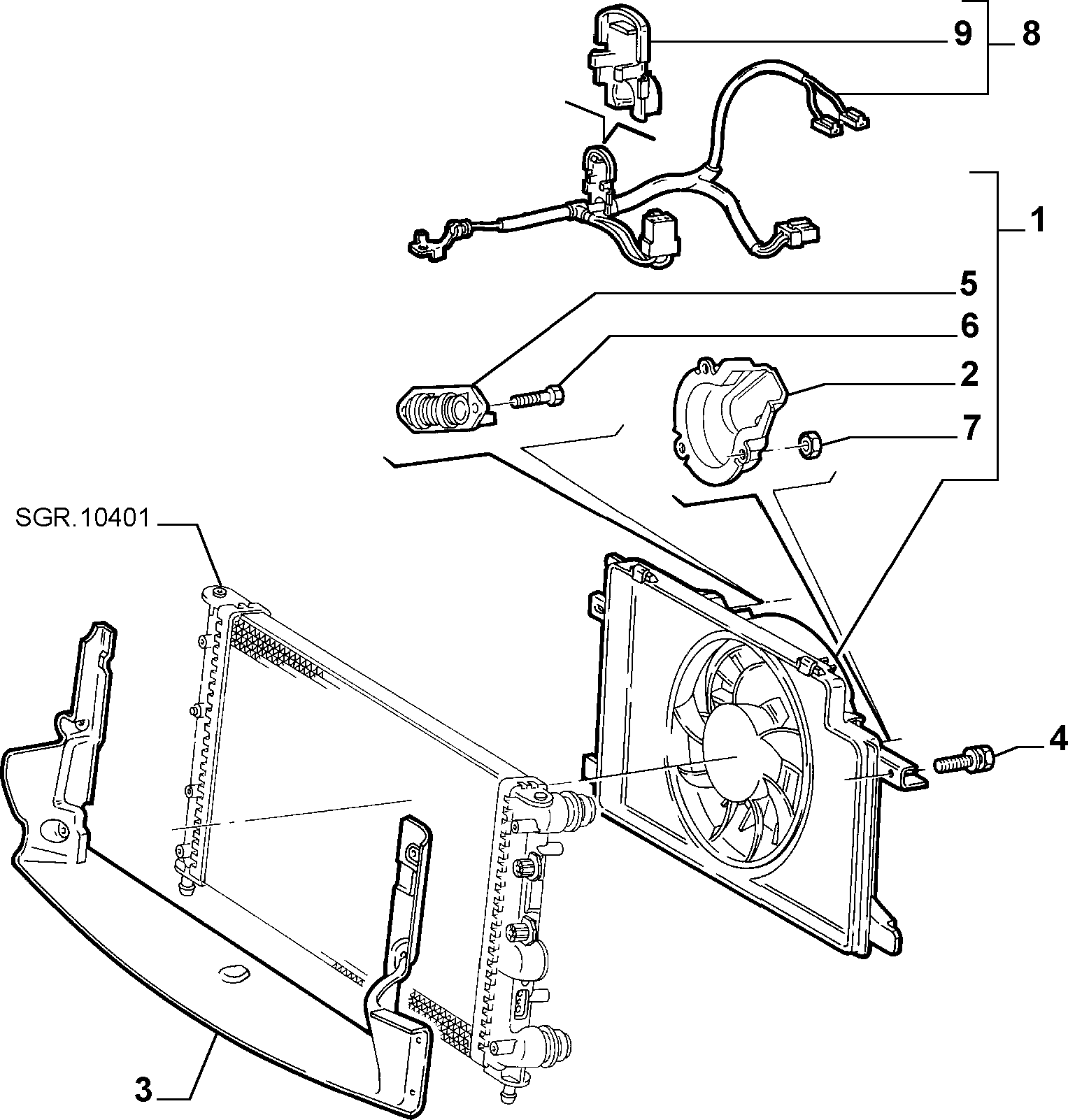 Alfa Romeo 51736821 - Rezistor, ventilator habitaclu aaoparts.ro