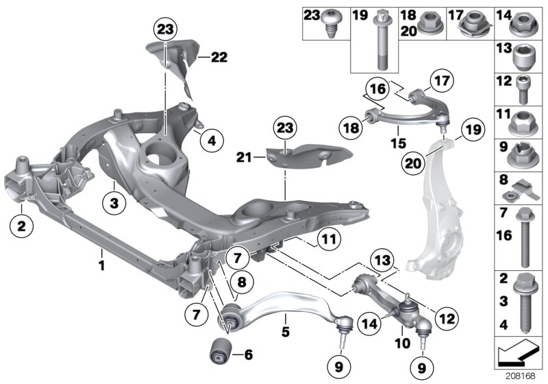 BMW 31 12 6 775 967 - Brat, suspensie roata aaoparts.ro