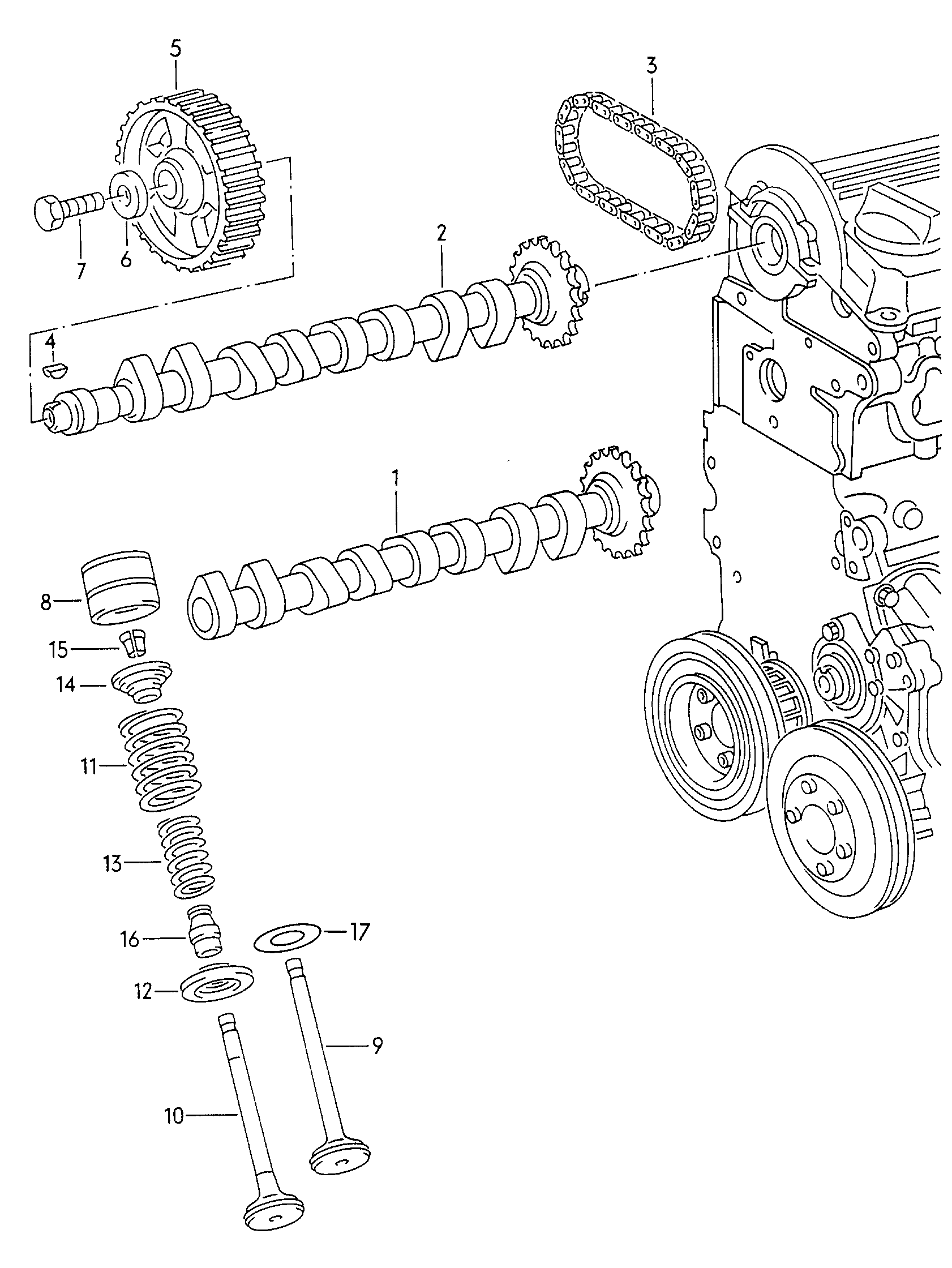 VAG 050 109 309 J. - Culbutor supapa aaoparts.ro