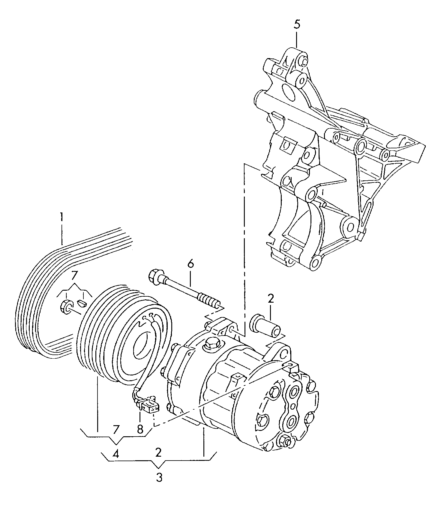 VAG 066145933J - Curea transmisie cu caneluri aaoparts.ro