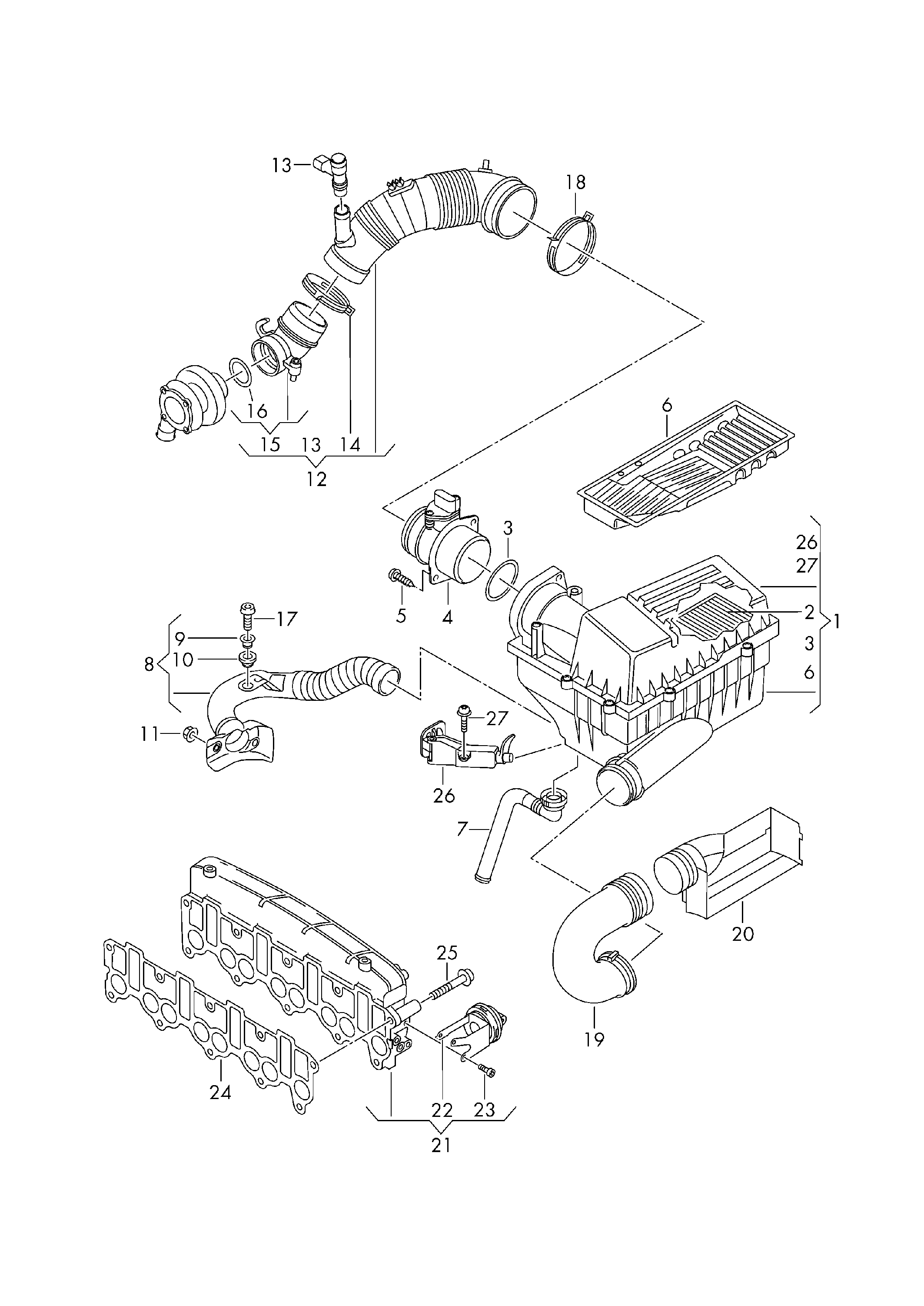 MTR 12165293 - Modul conducta admisie aaoparts.ro