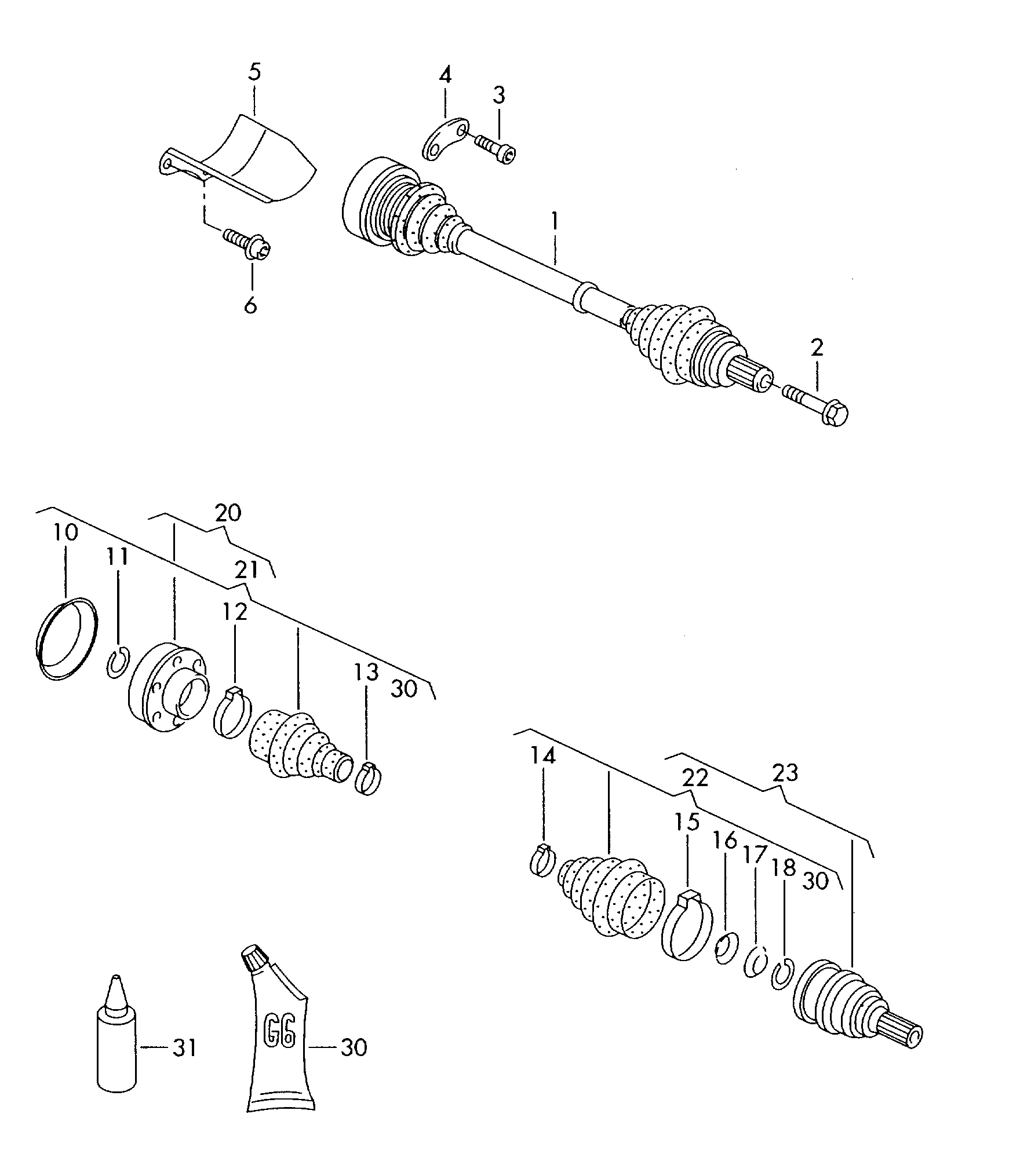 FEBI Bilstein 22462 - Surub ax,cardan aaoparts.ro