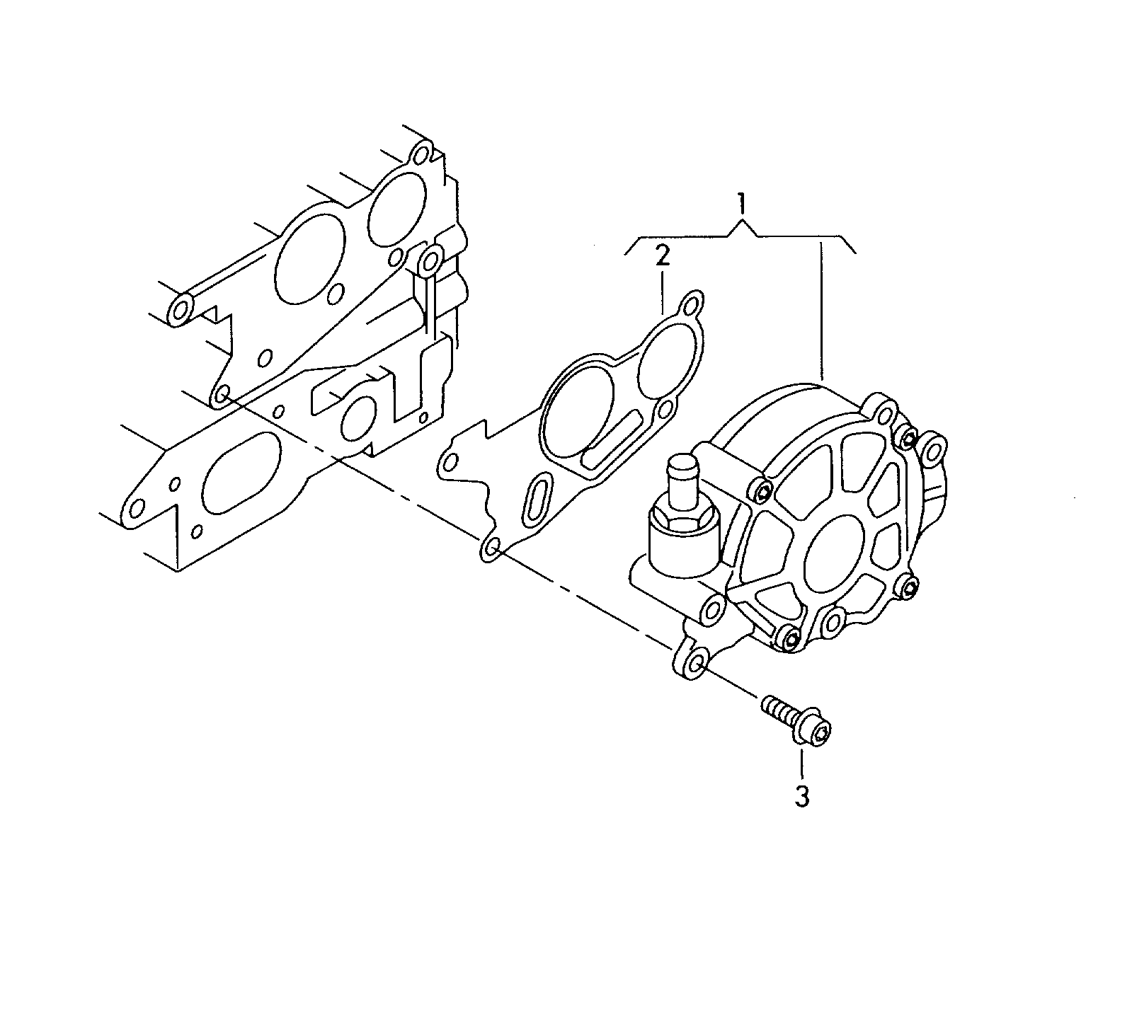 AUDI 03L 145 100 G - Pompa vacuum,sistem de franare aaoparts.ro