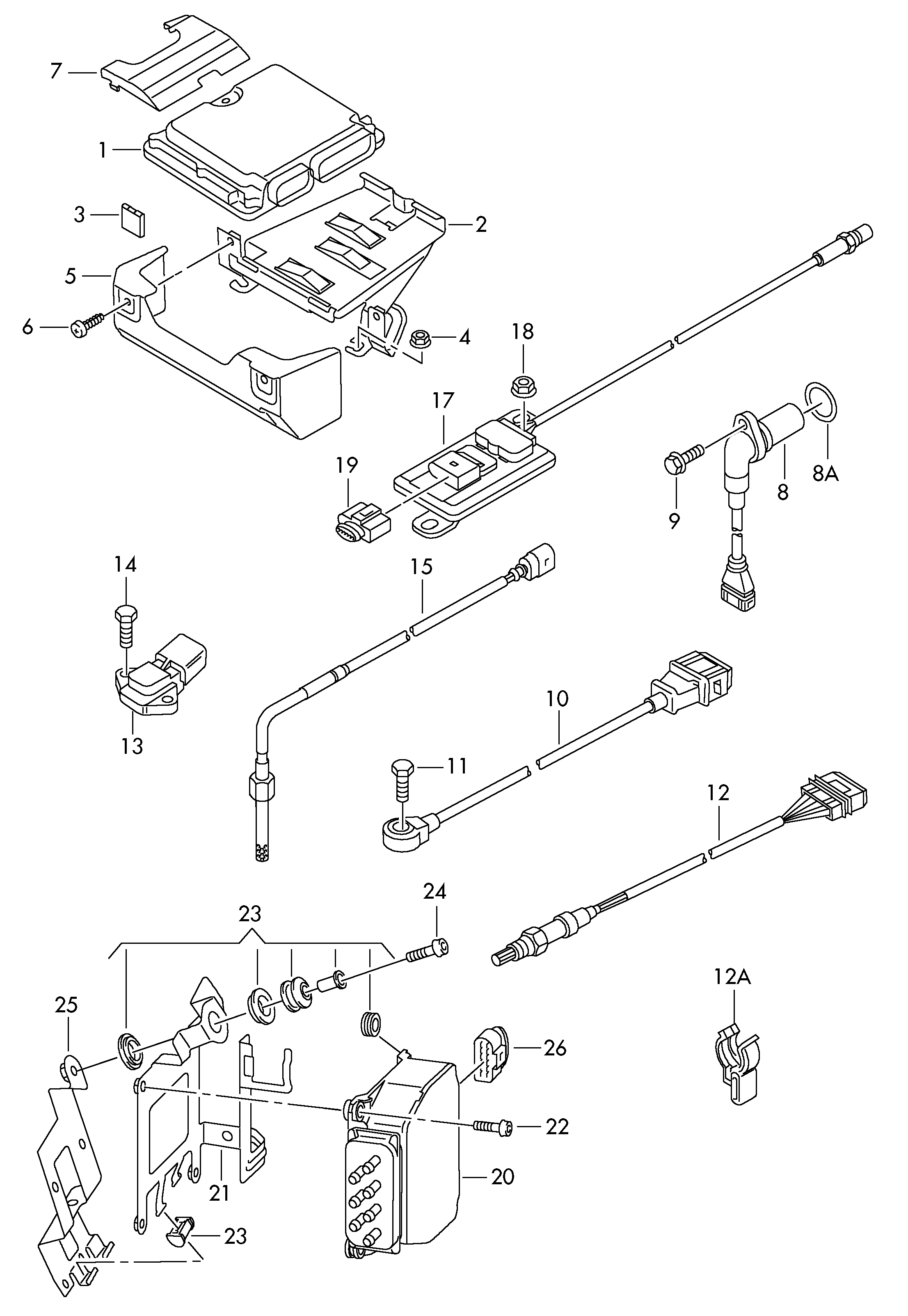 Seat 03G906051E - Senzor, presiune galerie admisie aaoparts.ro