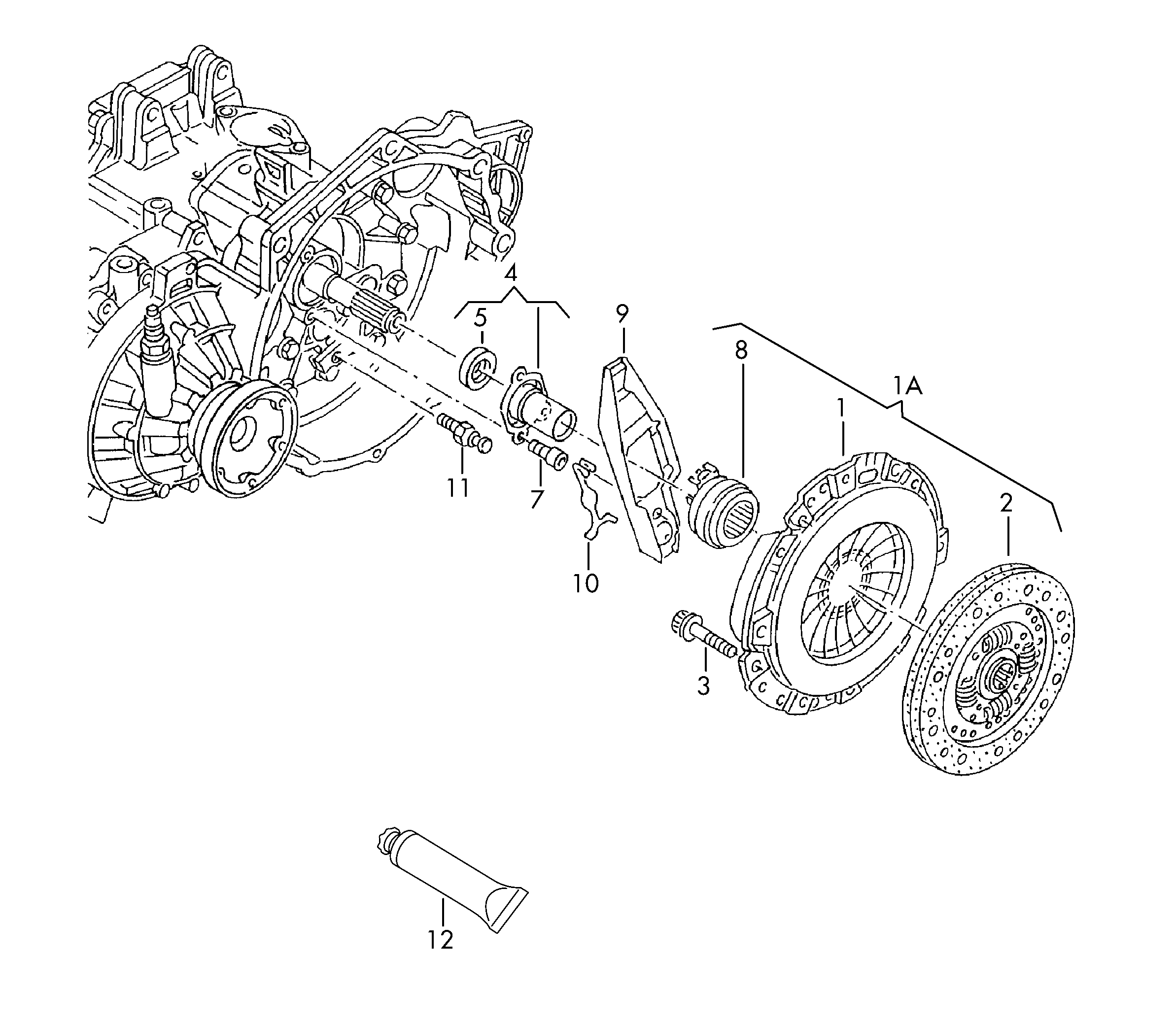 Seat 03L 141 032 G - Disc ambreiaj aaoparts.ro