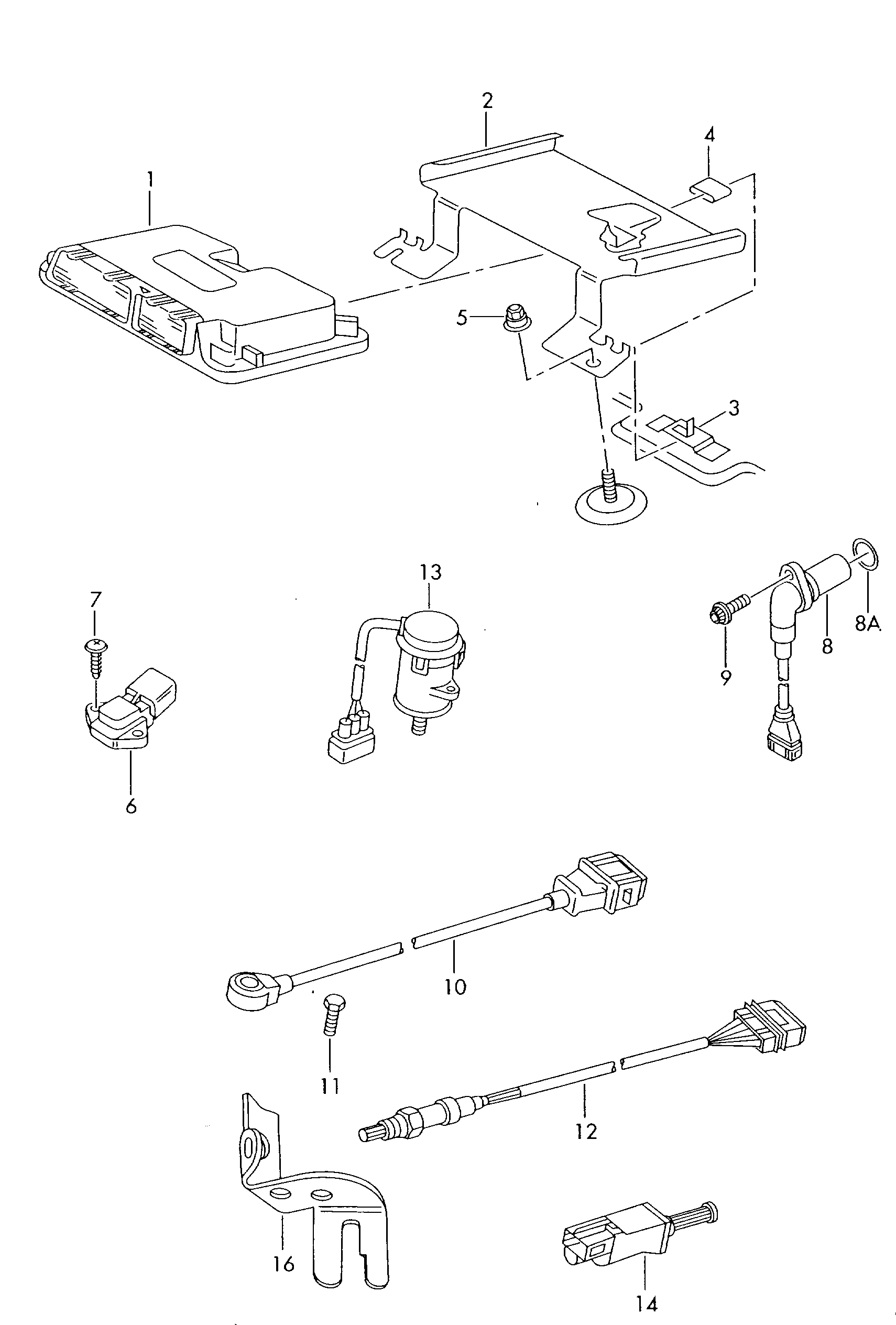 Seat 06A 906 265 F - Sonda Lambda aaoparts.ro