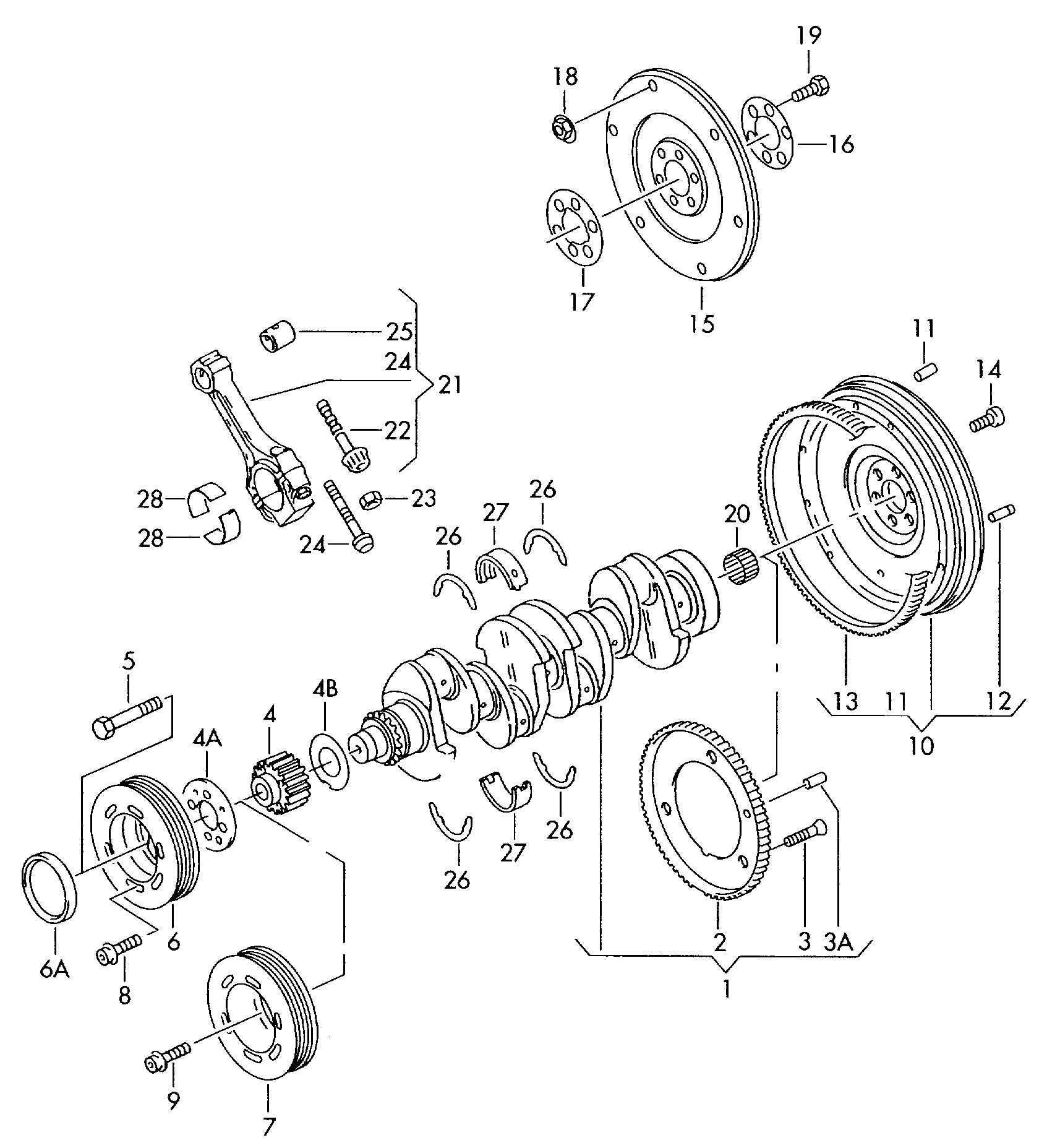 AUDI 06F 105 266 AB - Volanta aaoparts.ro