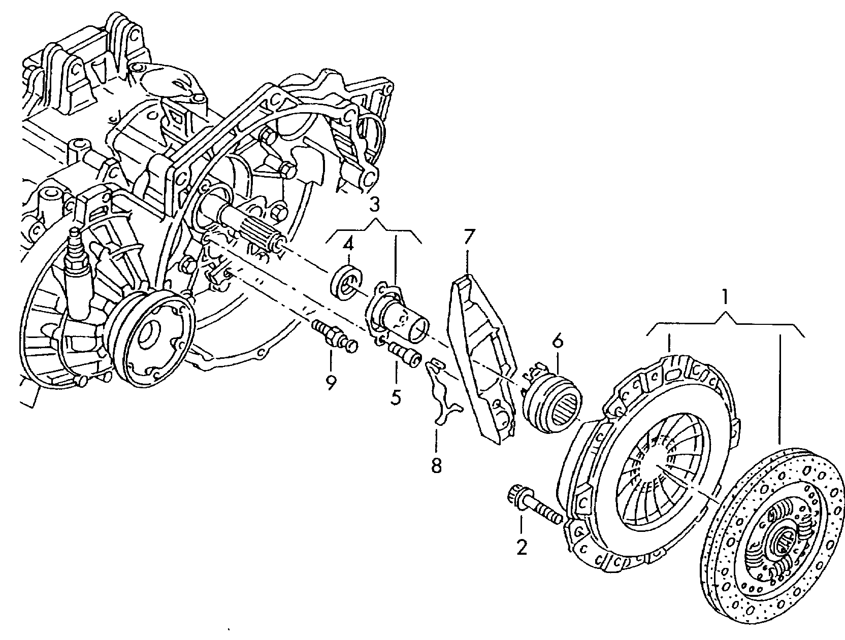 Skoda 06F141015B - Set ambreiaj aaoparts.ro