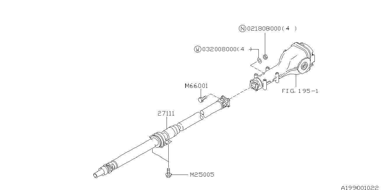 Subaru 27031FC030 - Suport, ax cardanic aaoparts.ro