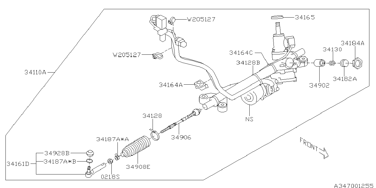 Subaru 34128-AG010 - Colier de fixare aaoparts.ro