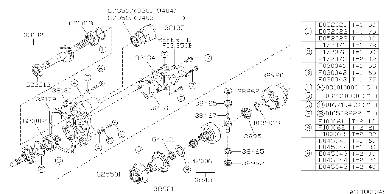 Subaru 806735190 - Simering, cutie automata aaoparts.ro