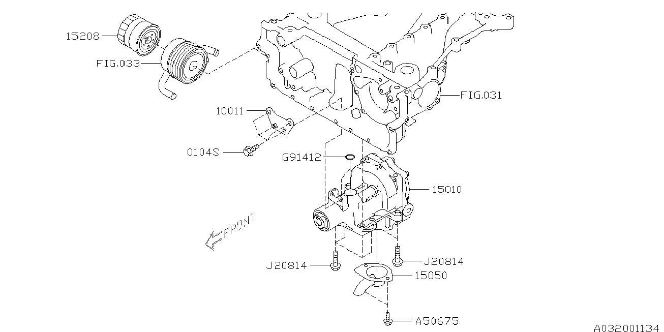 NISSAN 15208 AA031 - Filtru ulei aaoparts.ro