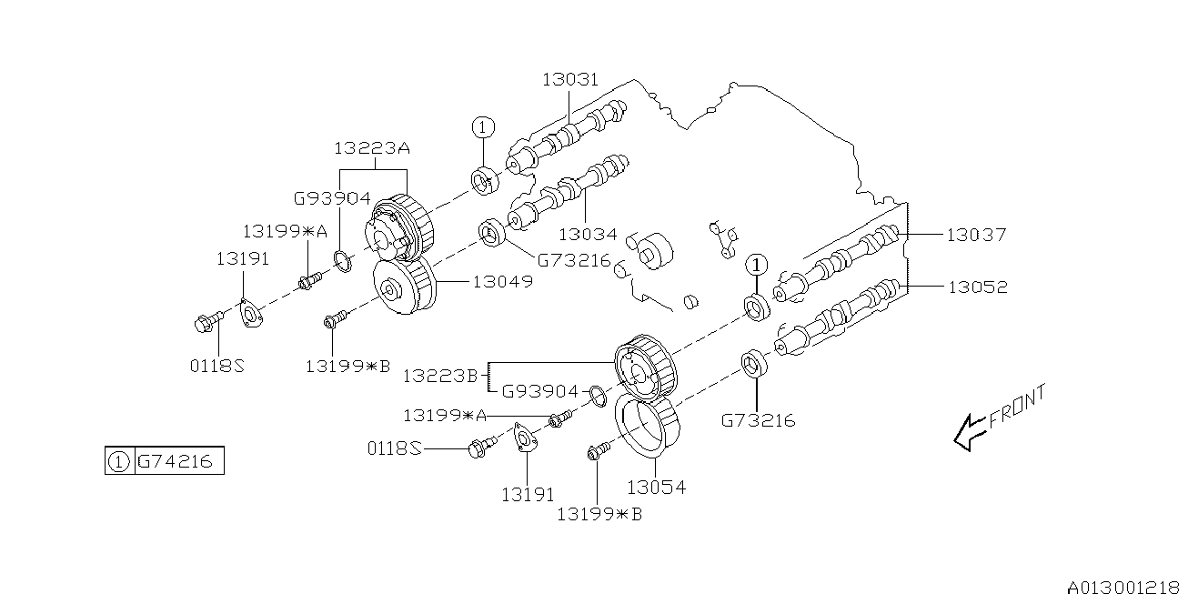 Subaru 806939040 - Garnitura, galerie admisie aaoparts.ro