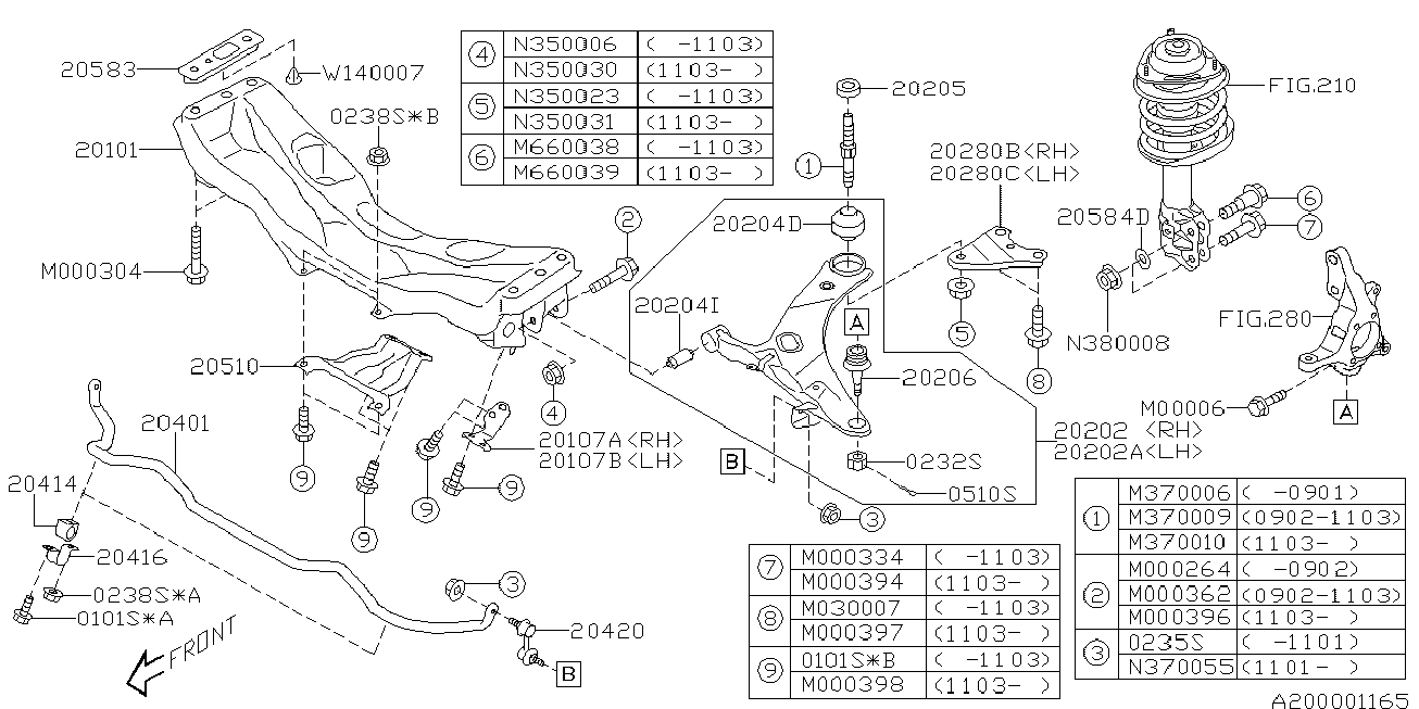 Subaru 20202 SC000 - Brat, suspensie roata aaoparts.ro