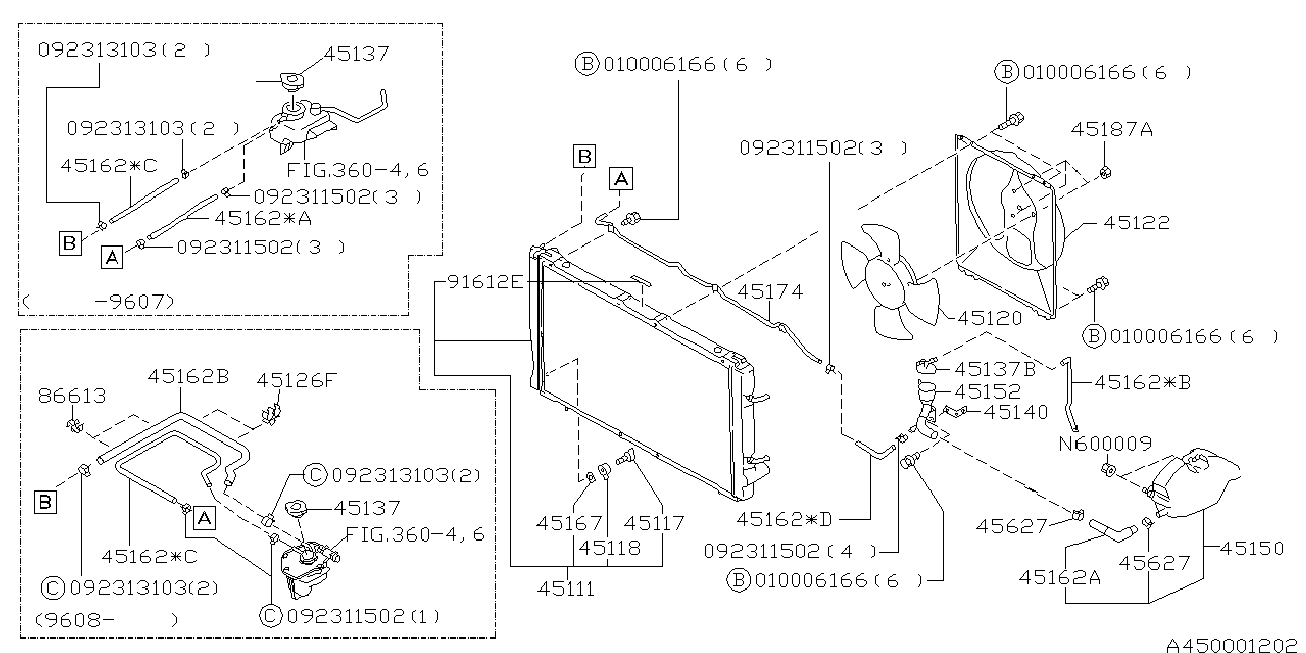 MAZDA 45137AE000 - Buson,radiator aaoparts.ro