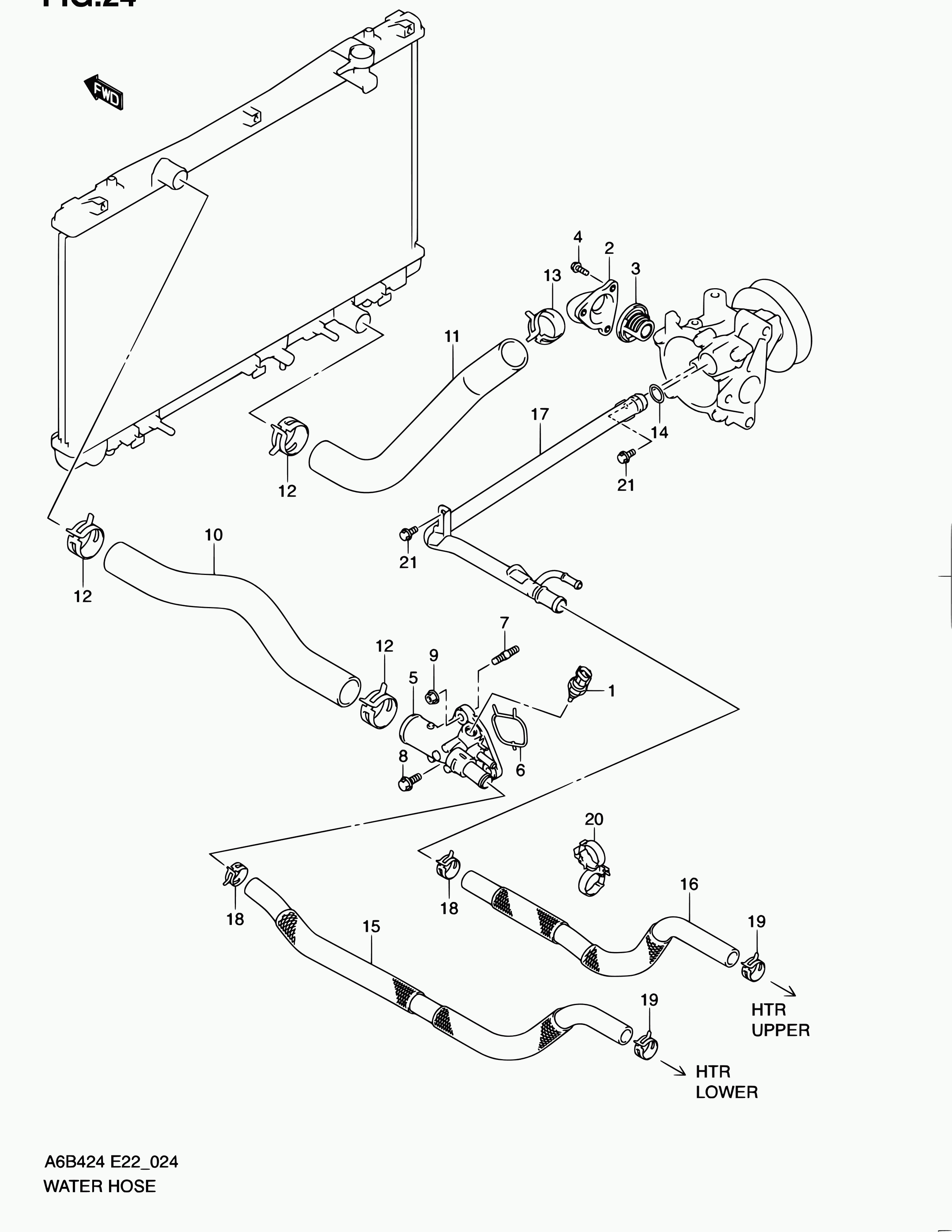 FIAT 17670-63J00 - Termostat,lichid racire aaoparts.ro